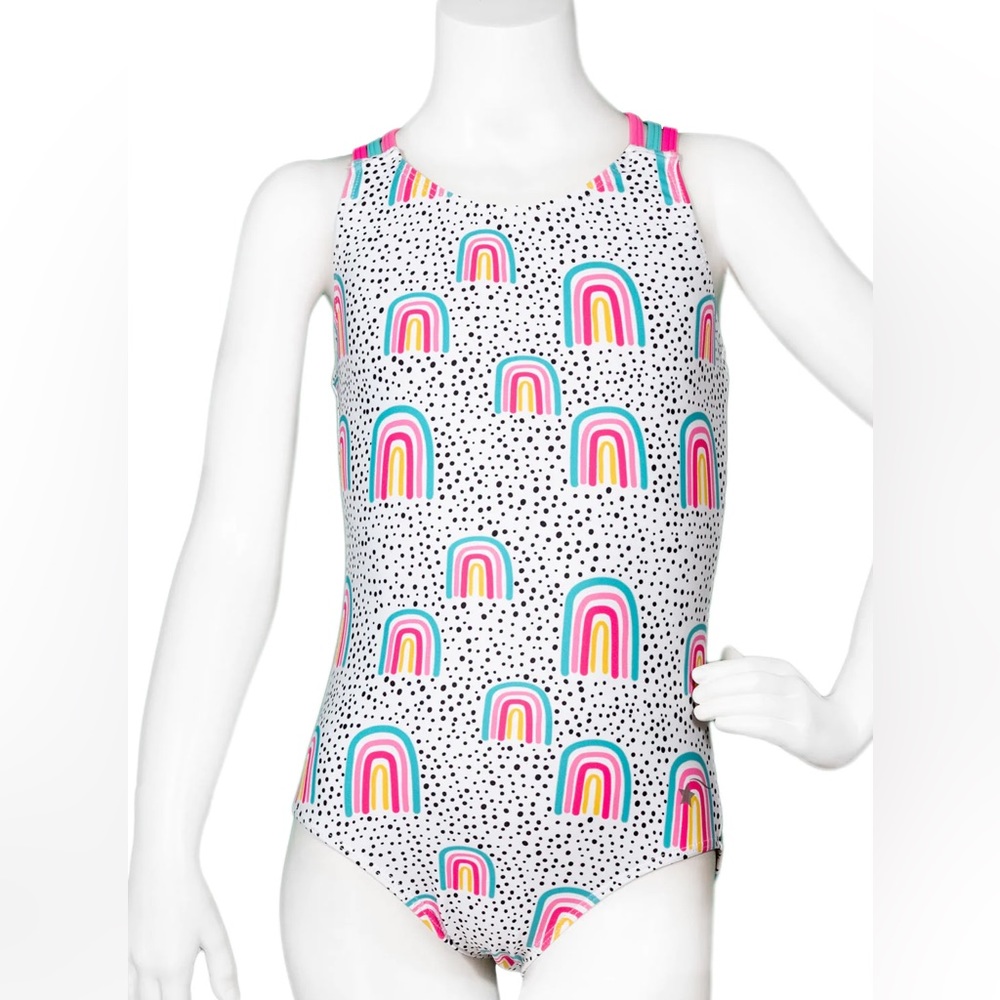 Destira Rainbow Sherbet Leotard